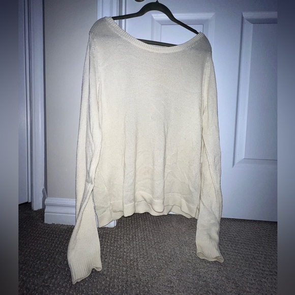 Brandy Melville Wide Neck Sweater - Picture 2 of 2